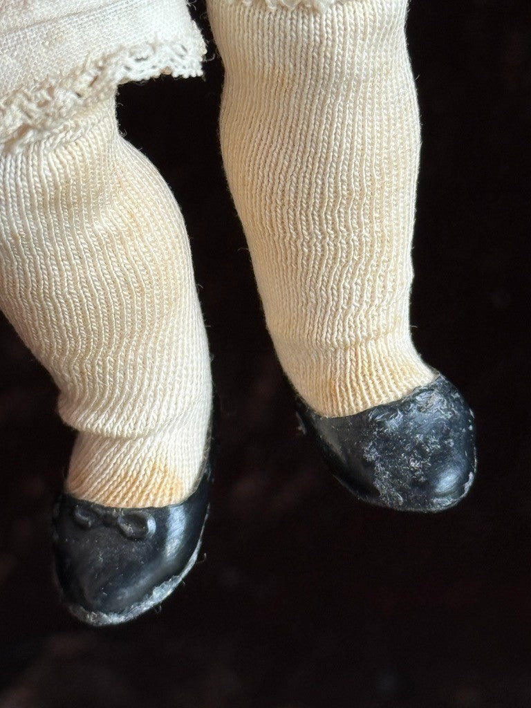 Rare Antique German 7.5” Kestner 155 Miniature Bisque Head Doll
