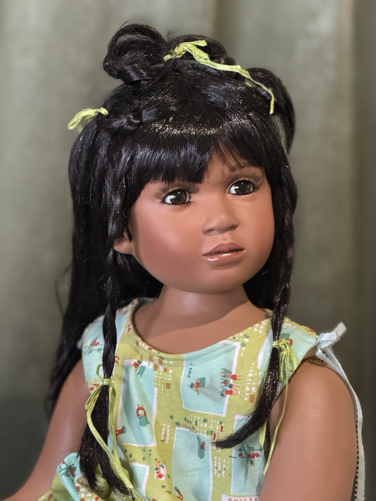 Large 35” Porcelain Doll “Mandy” by Pamela Erff LE 600 COA/Tag