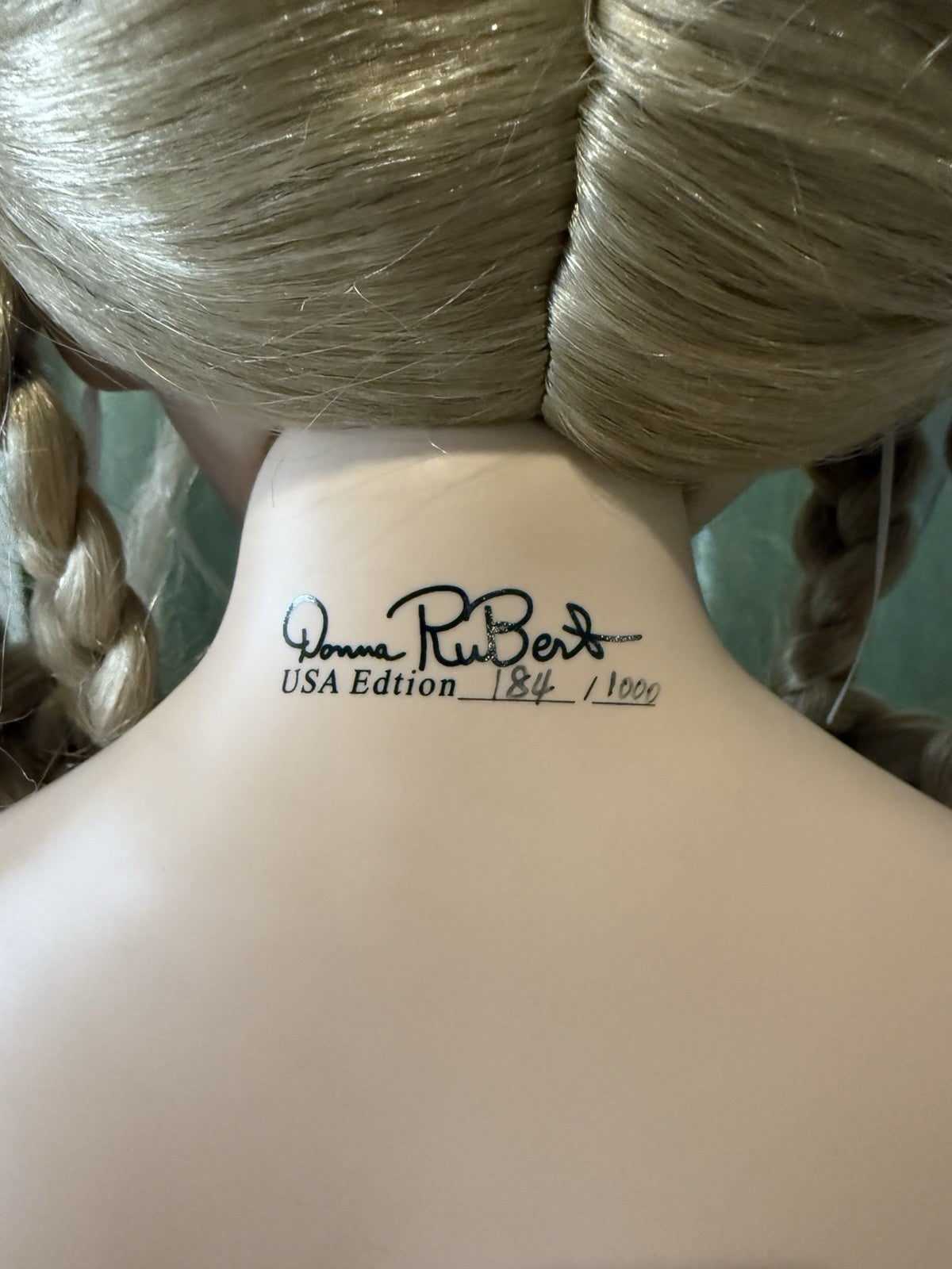 Large Original 42” Porcelain Doll “Stitches” by Donna Rubert LE 1000
