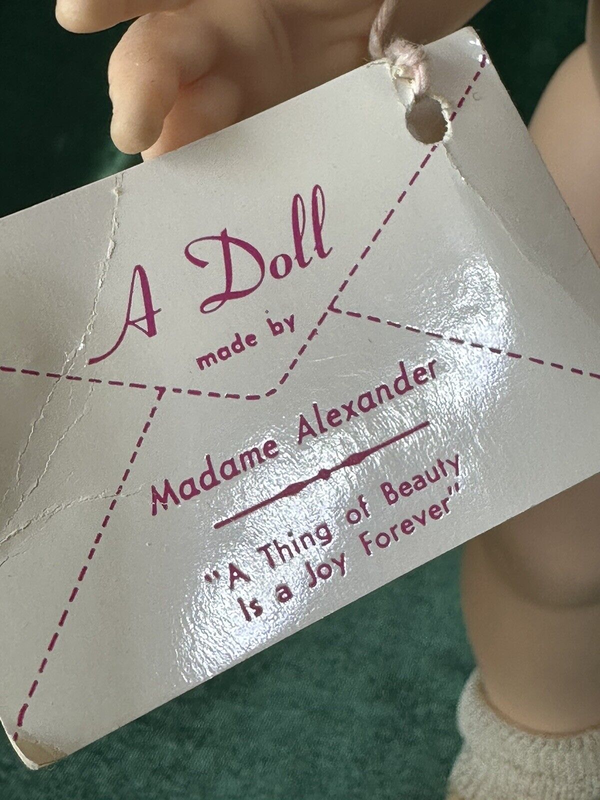 All Original Vintage 1960’s Madame Alexander Caroline Kennedy 15” Doll