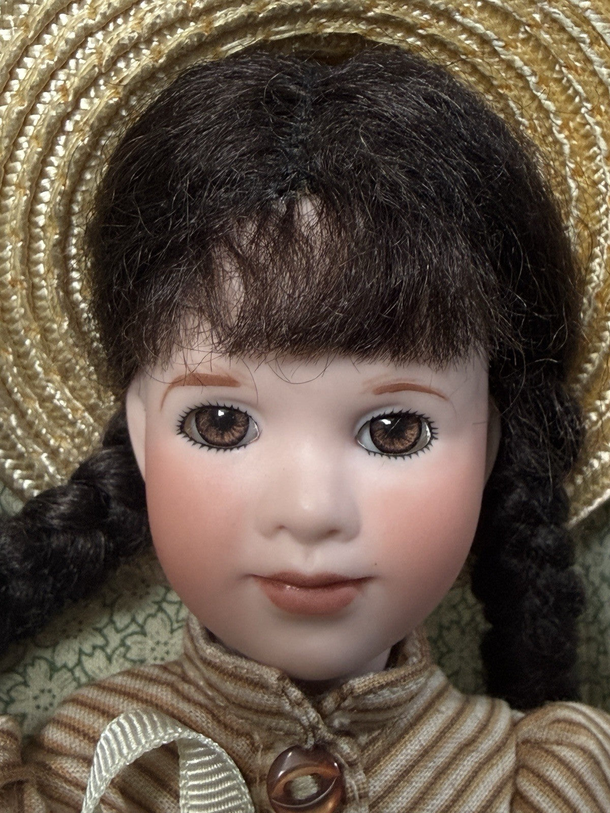 MIB Wendy Lawton “Rebecca Of Sunnybrook Farm” Wood/Porcelain Doll LE 175 COA/Tag