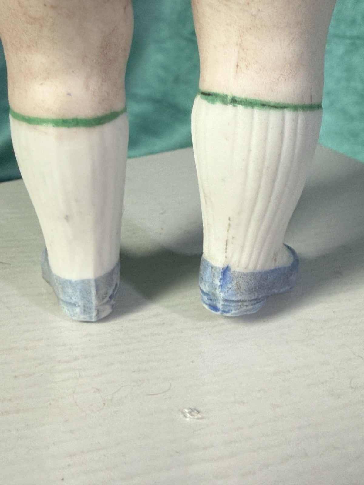 Antique German 6 1/2” Kestner All Bisque Mignonette Dollhouse Boy Doll
