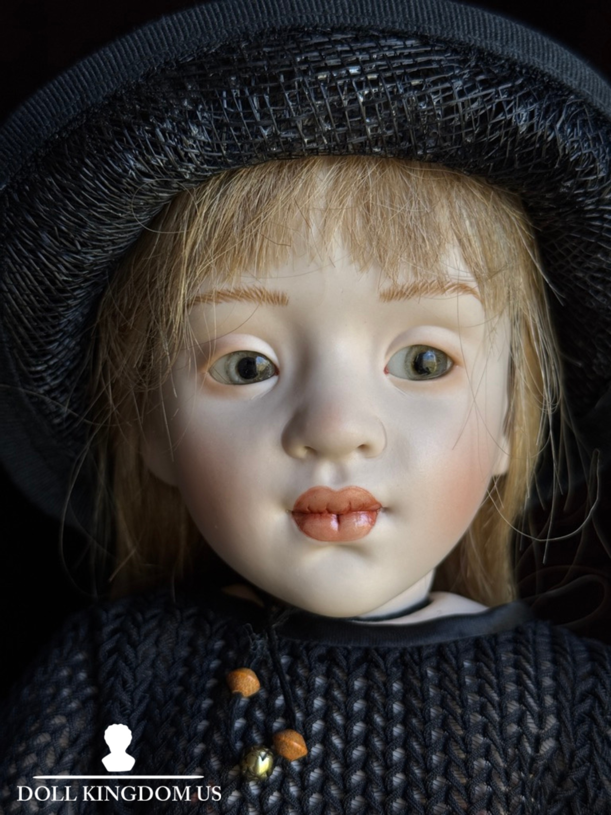 OOAK Italian Artist Beatrice Perini All Porcelain Doll Anna New with Tag LE 20