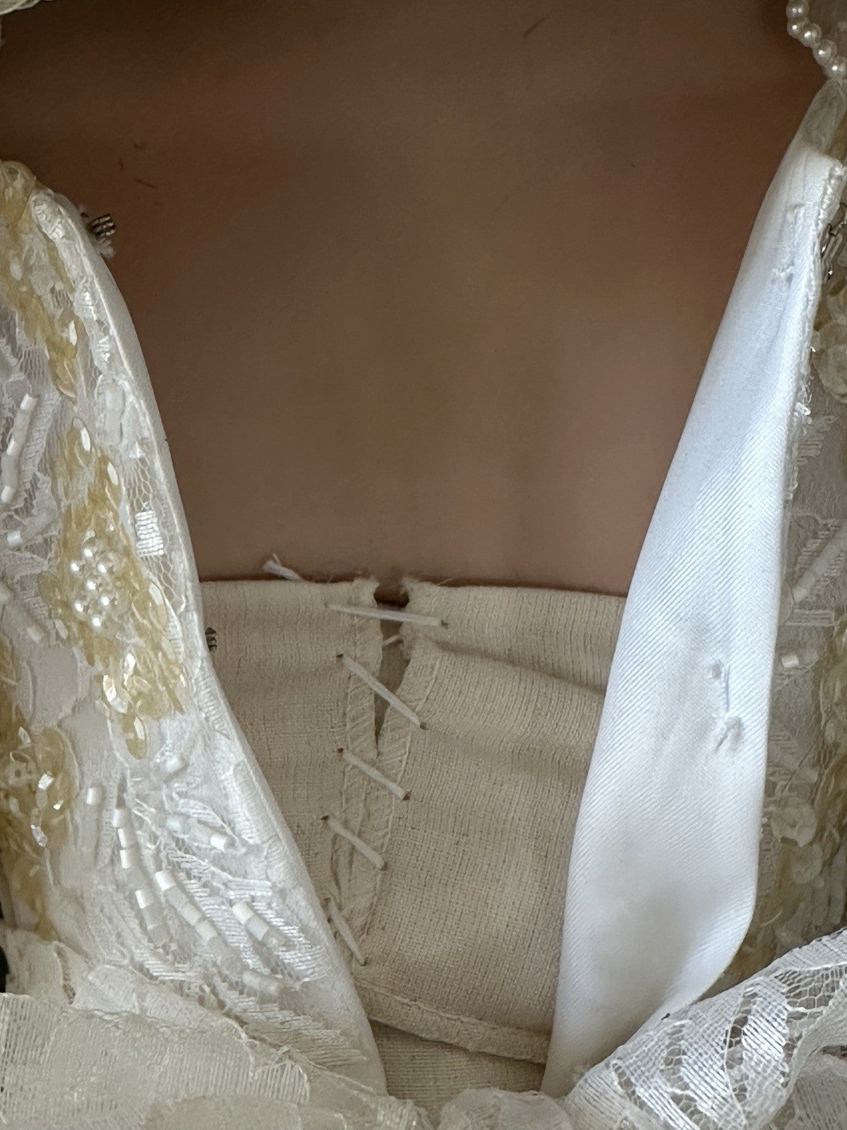 Collectible Large 42” Porcelain Doll “Victoria ” by Rustie LE 1500 COA/Stand