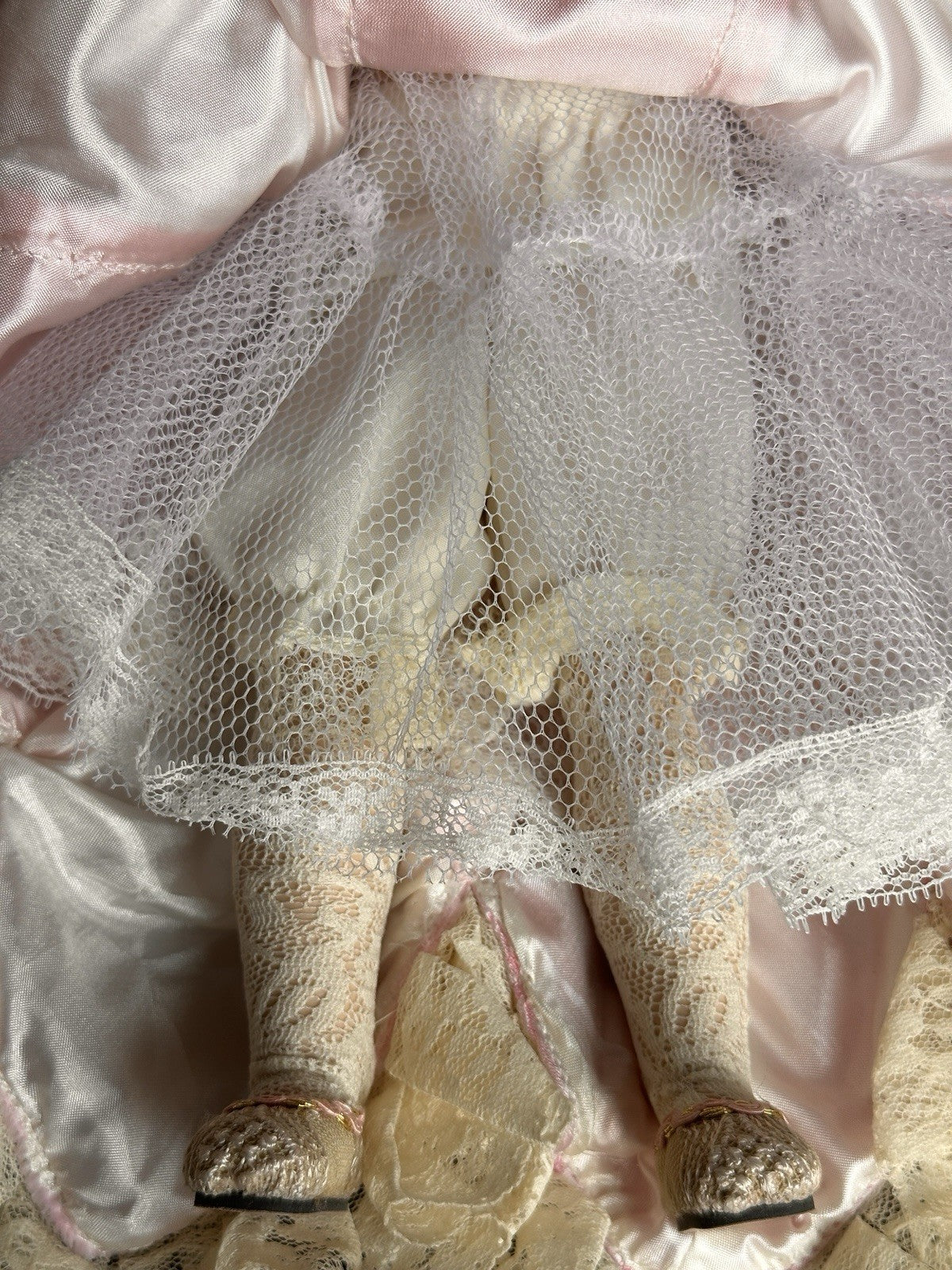 Patricia  Loveless 14" Porcelain Reproduction of Antique French Bebe Doll LE 200