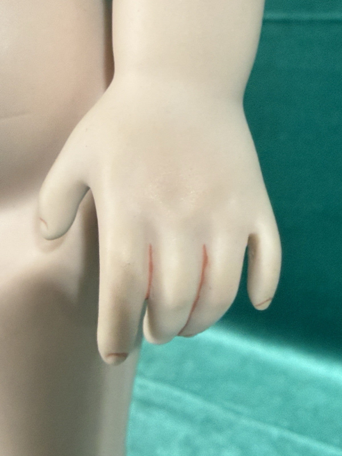 Reproduction of  Antique French Albert Marque All Porcelain 16” Doll