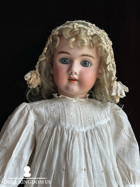 Antique German 29” Heinrich Handwerck 109 Dep Bisque Head Doll