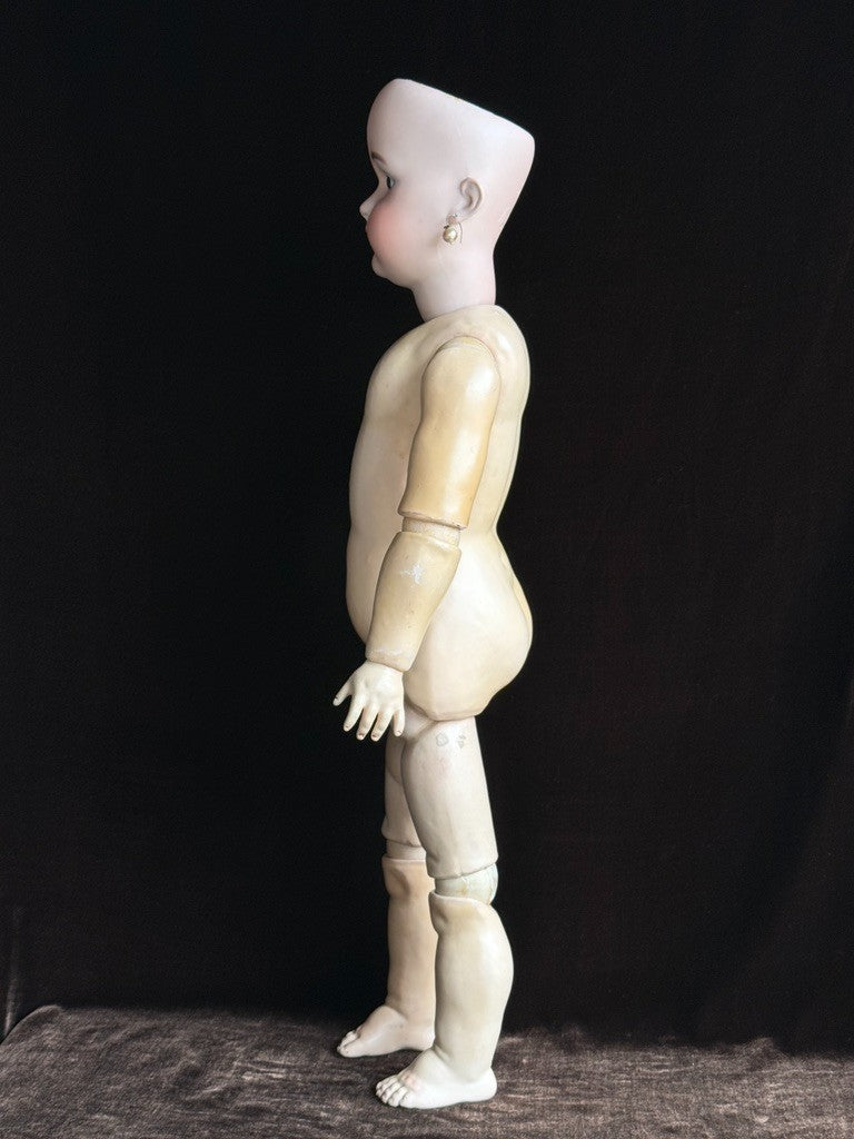 Antique German 27.5" Simon & Halbig Kammer & Reinhardt 70 Bisque Head Doll