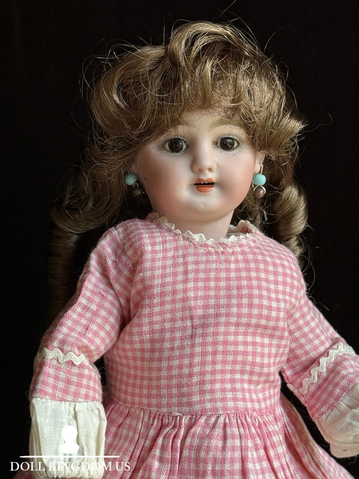Antique German 10.75” Bleuette Size Simon Halbig Dep Bisque Head Doll