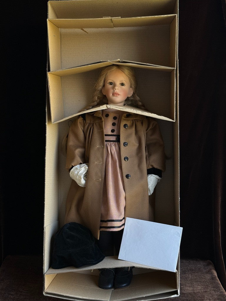 Collectible Vinyl 25” Juanita-Anita Doll by Vera Scholz WMP New in Box