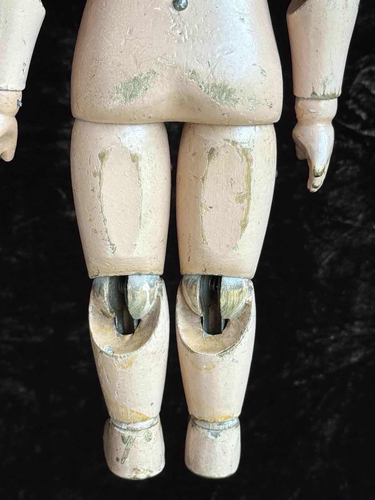 Antique American 15” Schoenhut Wooden Boy Doll