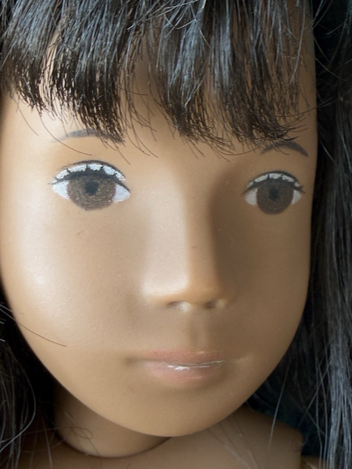 Collectible England Vinyl Sasha Brunette Girl Doll Redressed