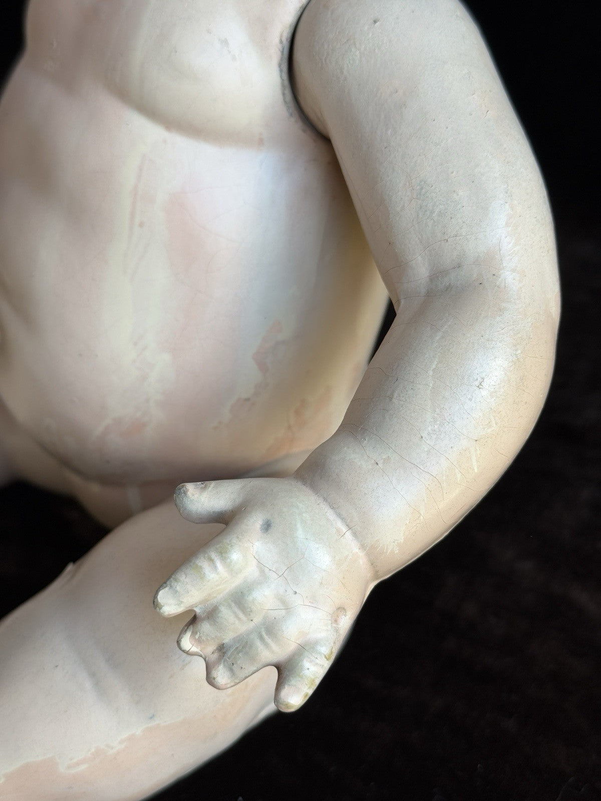 Antique German 16” Kestner JDK 257 Bisque Head Baby Doll