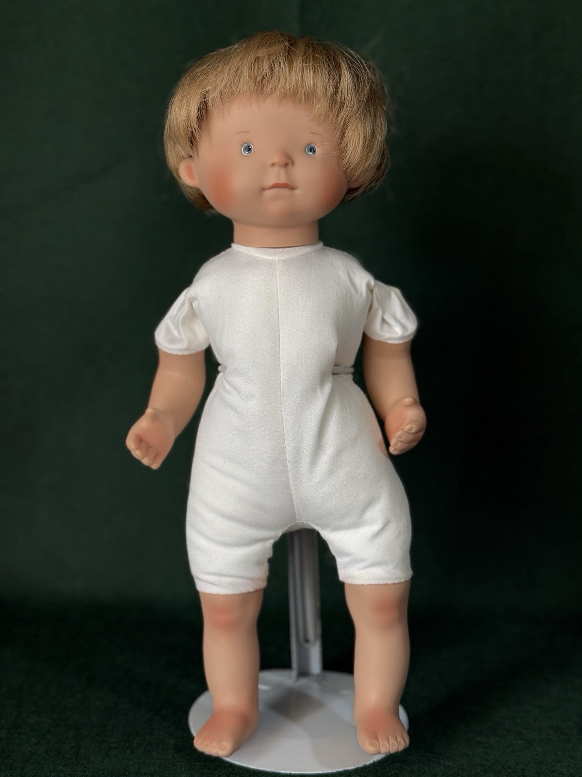 Collectible Vinyl Molly Micky Joe White Baloon 13” doll by Marie-Luise Schulz