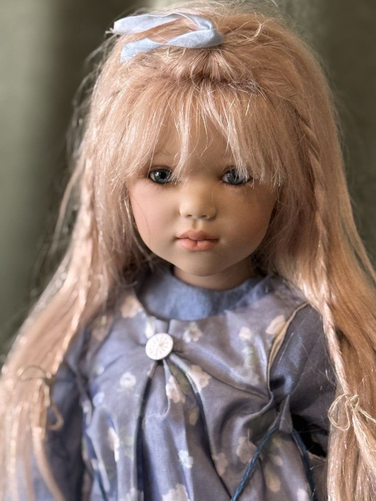 MIB Vinyl Annette Himstedt 26” Doll “Griti” LE 377 Box/COA