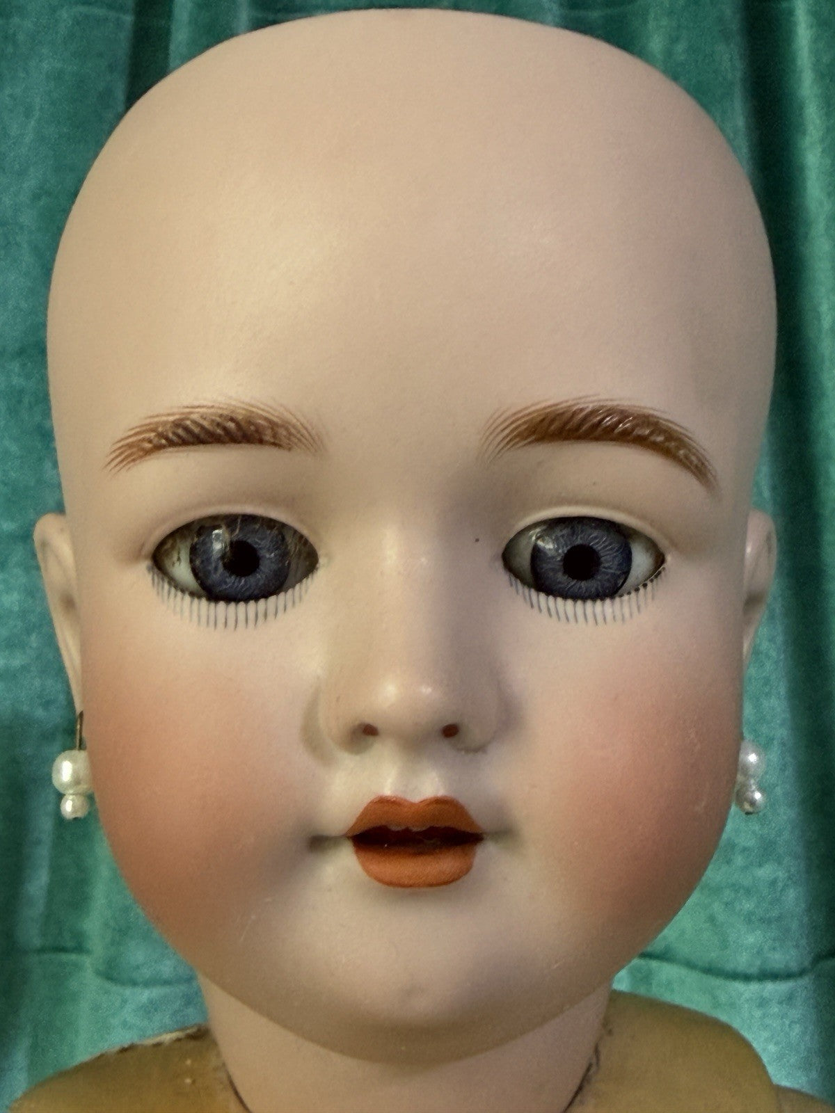 Antique German Heinrich  Handwerck Dep 109- 12N Bisque Head 24” Doll
