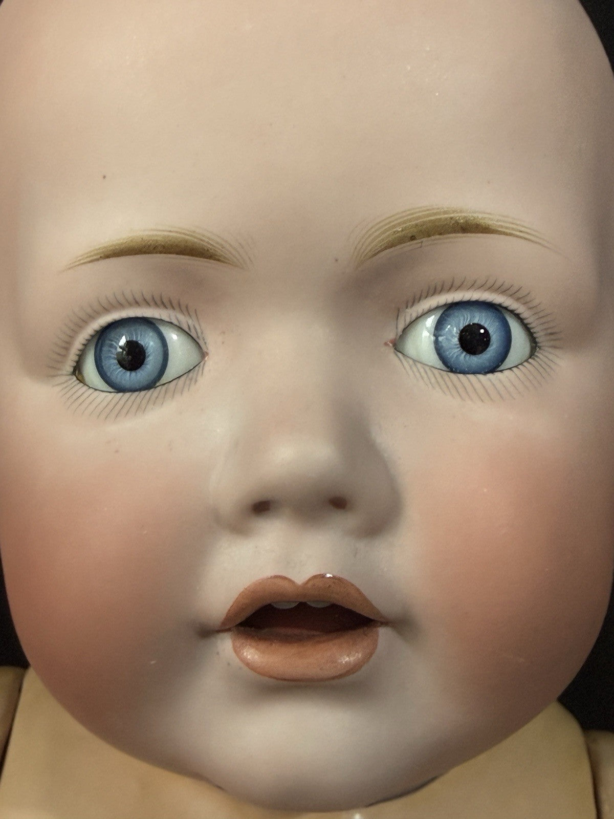 Antique German 20” Hilda JDK Kestner 245 Bisque Head Composition Body Baby Doll