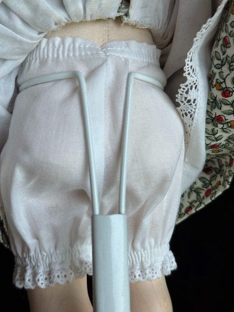 Collectible Erika Catellani 10.5” Carved Wooden Baby Doll Veronica LE 25