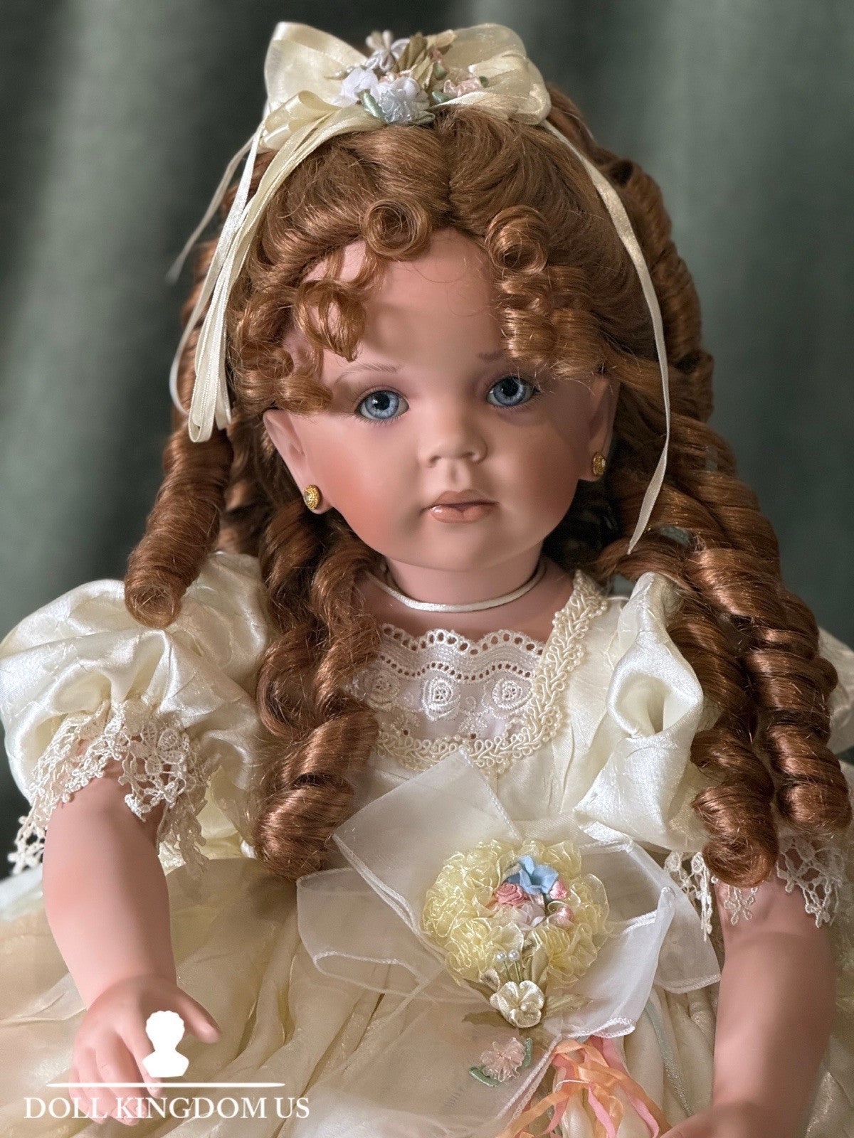 Large 32” Porcelain Doll “Tammie” by Donna Rubert LE 750