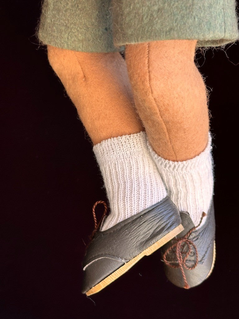 Collectible 18" Maggie lacono David Felt Cloth Boy Doll LE 25