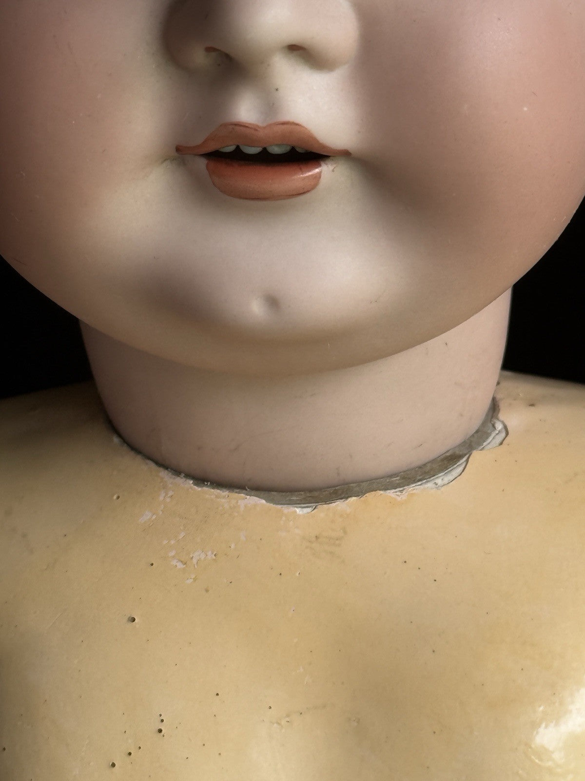 Large Antique German 29” Kestner 164 Bisque Head Doll