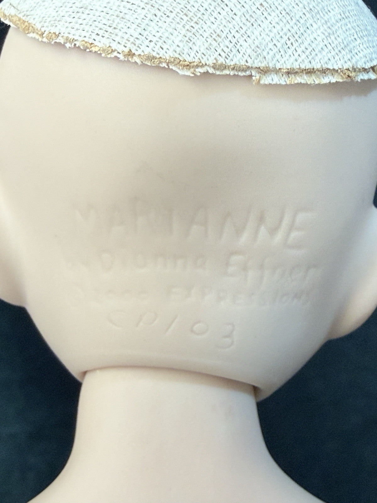 Porcelain 12” Doll “Marianne” By Dianna Effner Expressions Molds