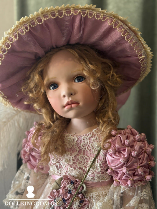 Porcelain 31” Doll “Christlyn” by Pamela Erff LE 200 Tag For Masterpiece Gallery