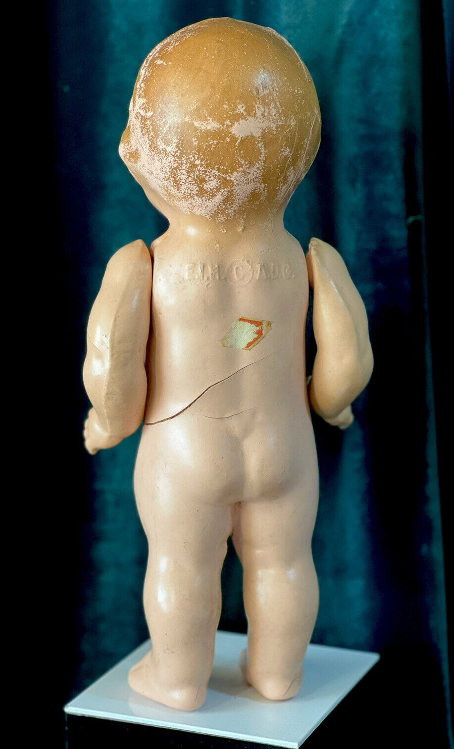 Rare Antique 1910’s Horsman  E.I. H. Composition 12" Peterkin Doll