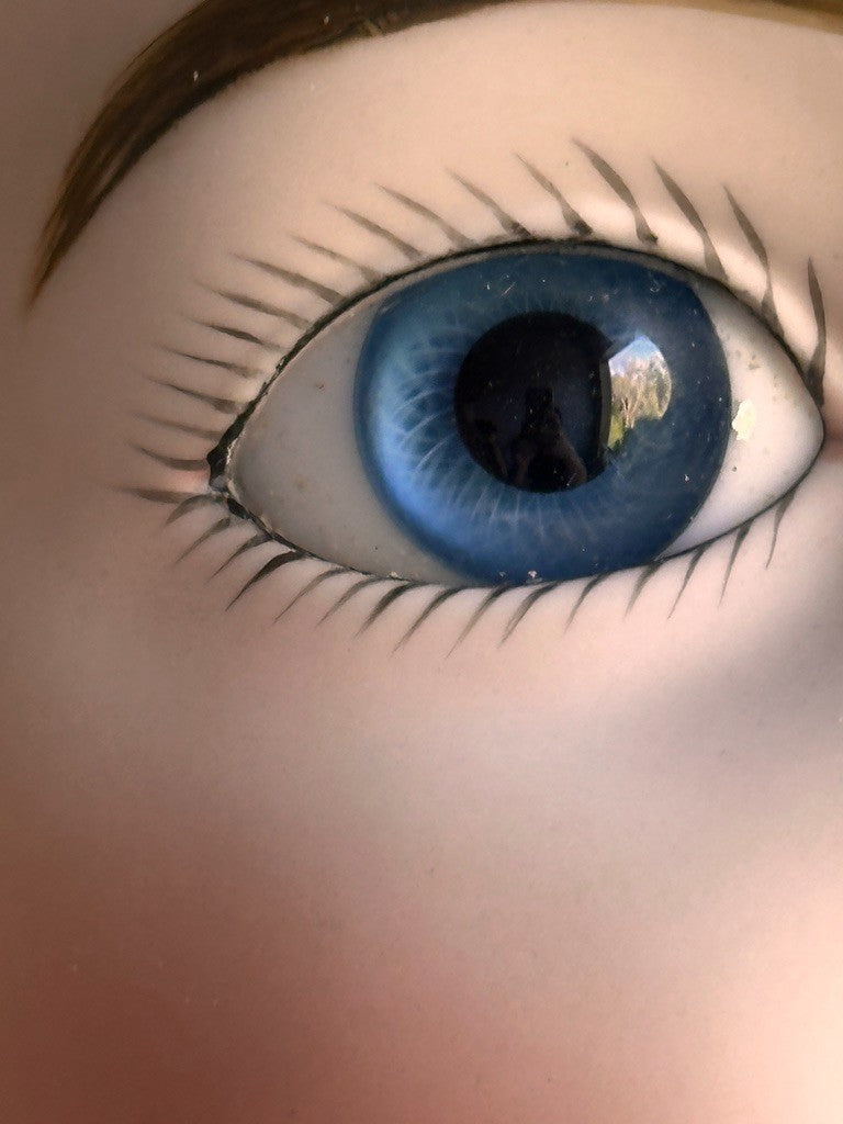 Large Mary Benner 32" Porcelain Repro of French Bru Jne Bebe Bride Doll LE 400