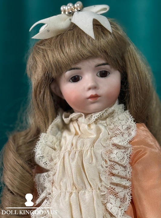 Reproduction of  Antique French Albert Marque All Porcelain 16” Doll