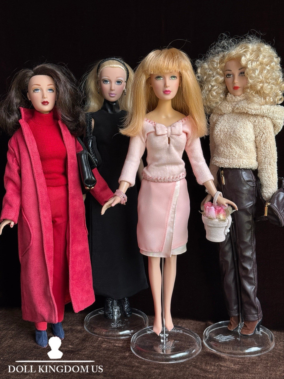 Lot of 4 Madame Alexander Fashion Alex Dolls