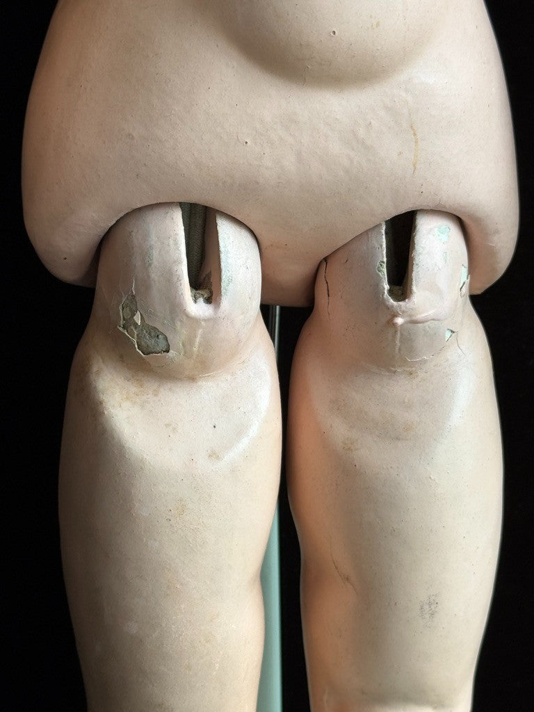 Antique German 22” Cuno Otto Dressel Mein Liebling Mold Bisque Head Doll