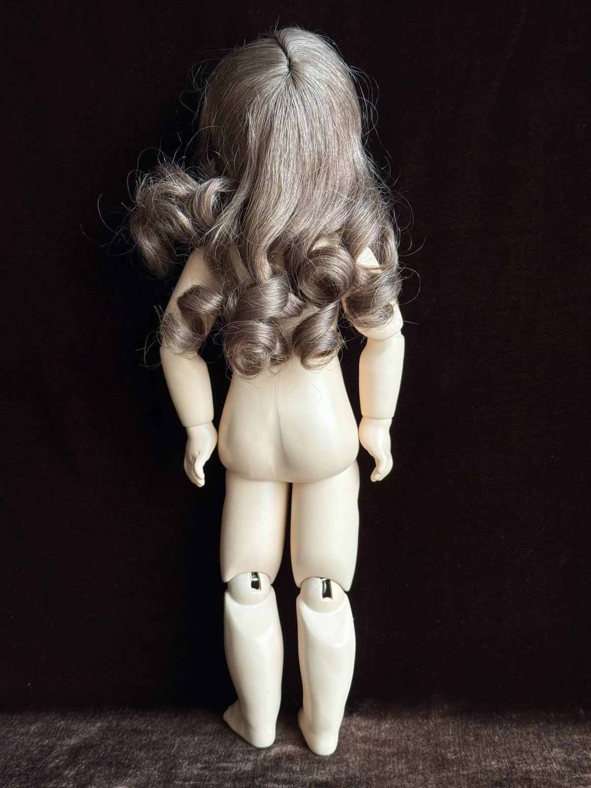 Vintage Lynda & Alan Marx Porcelain 15” Repro of Antique French Thuillier Doll
