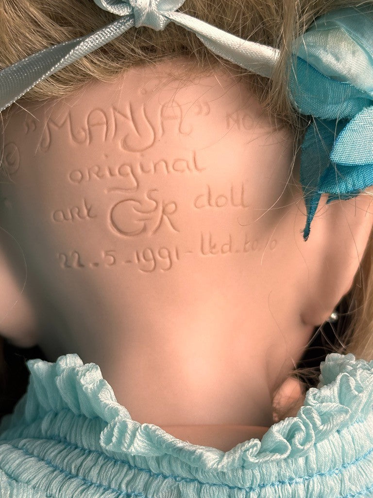 OOAK 25” GSR Fairy Manja Porcelain Doll Gerda Schaarman-Rijsdijk LE 10
