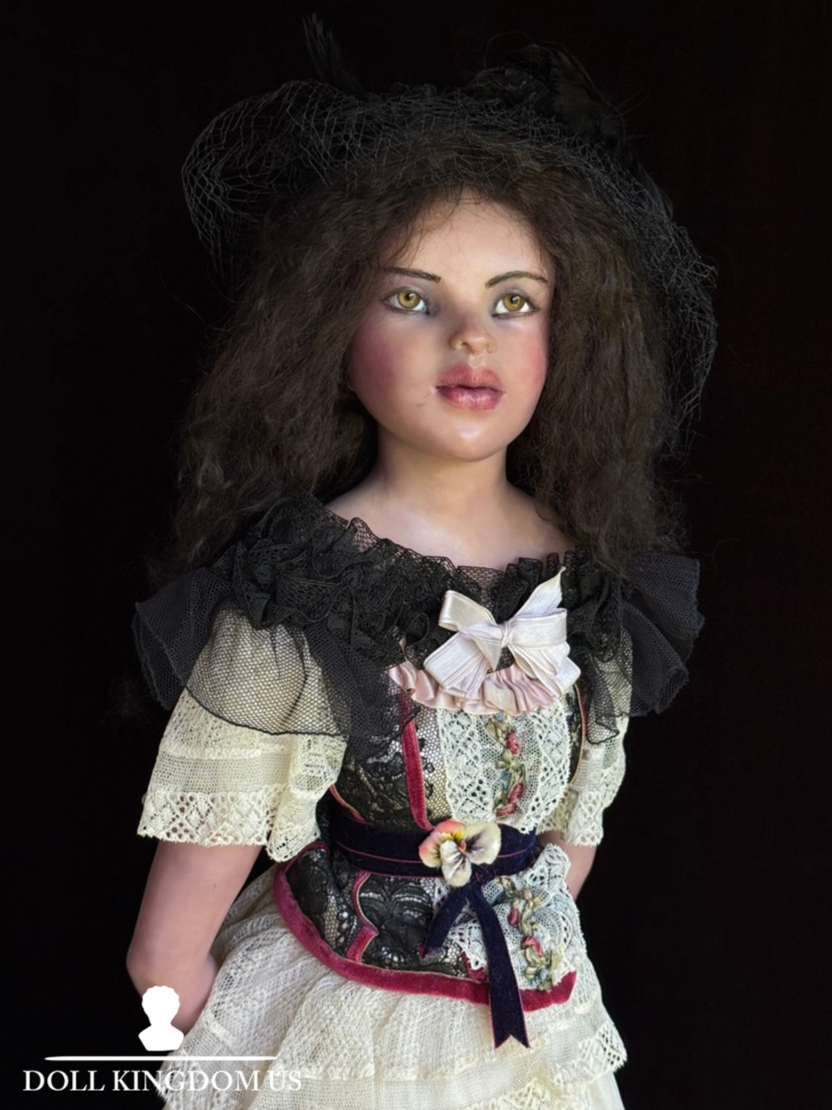 OOAK Anna Brahms 31" Contemporary Artist Collectible Polymer Clay Doll
