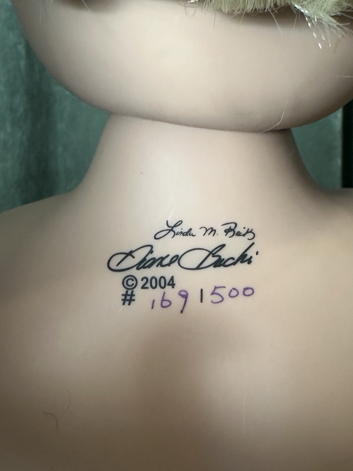 Vinyl 27” Doll “Emma” by Diane Bucki & Linda Rick The Doll Maker LE 500 Tag