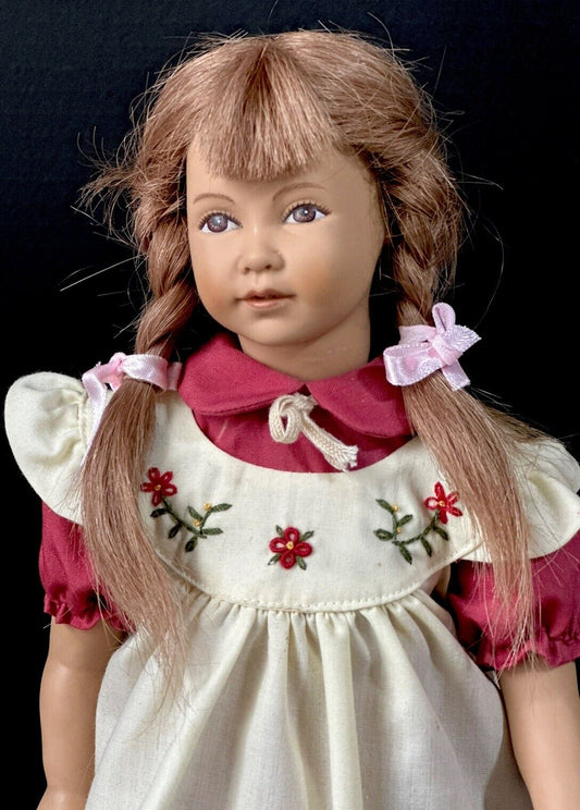 Collectible Swiss 12” Vinyl and Cloth Doll by Heidi Ott “Heidi”