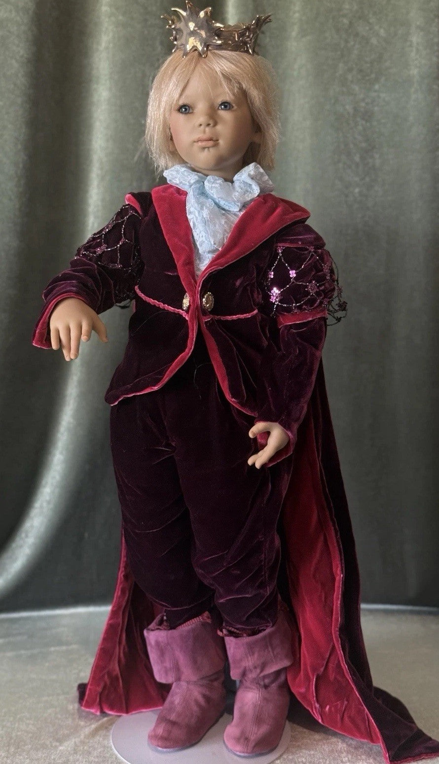 Vinyl 2002 Collection Annette Himstedt 29” Doll “Prince Sunray” LE 713