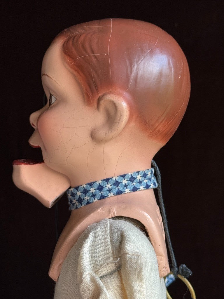 Vintage American Effanbee Composition Charlie McCarthy Ventriloquist Doll
