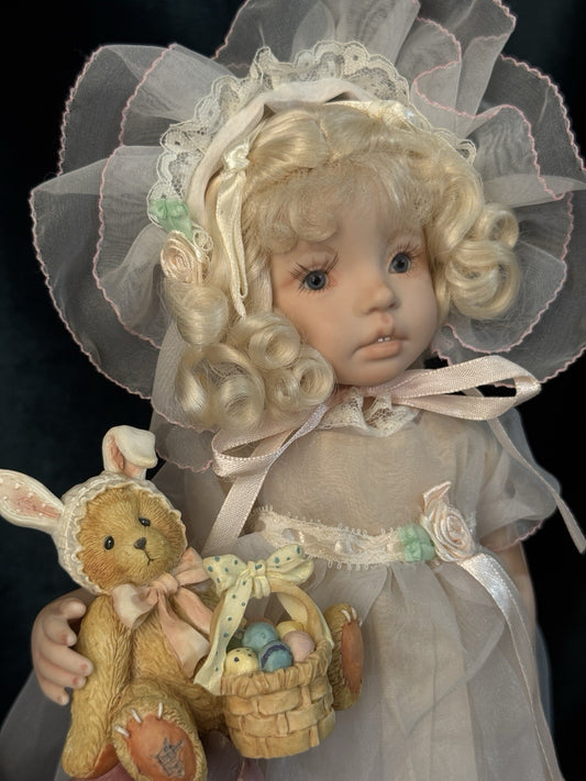 Porcelain 12” Doll “Marianne” By Dianna Effner Expressions Molds