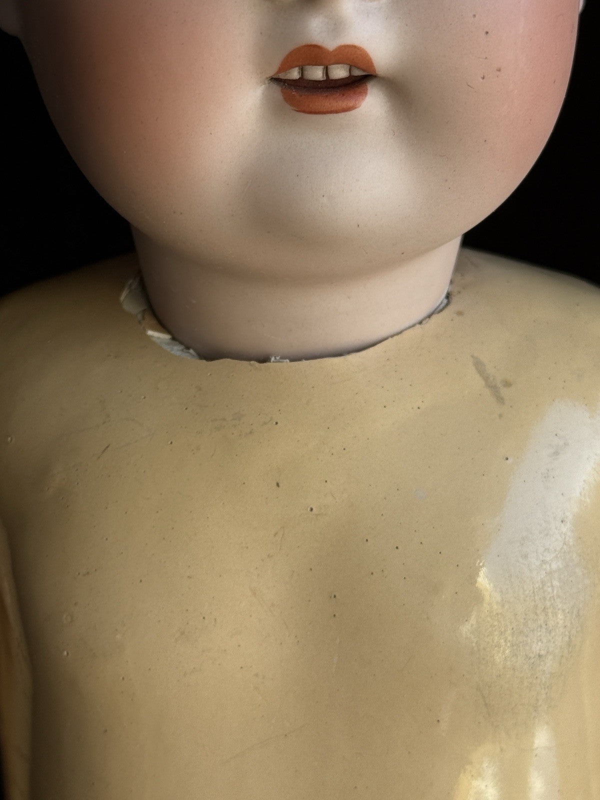 Antique German 23” Kestner 168 Bisque Head Doll