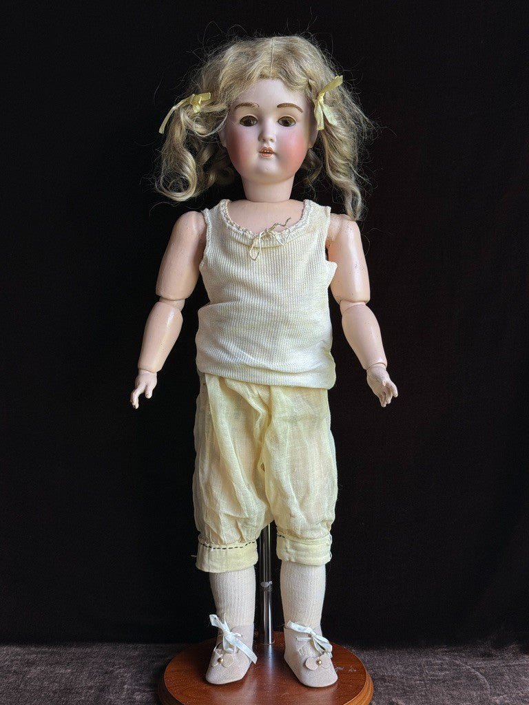 Rare Antique German 22” Kestner 197 Bisque Head Doll
