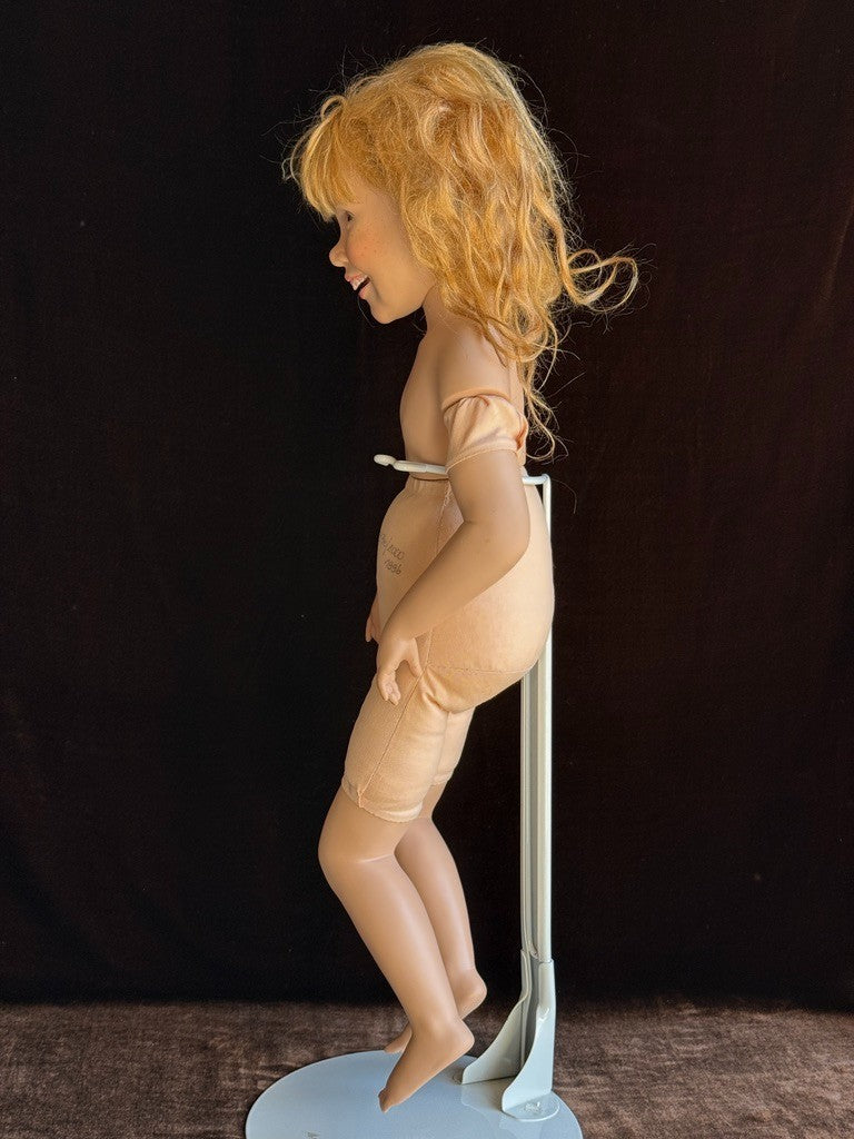 Rare Vinyl 22” Anne Mitrani Zoe Doll For Gotz 1996 LE 1000 SIGNED