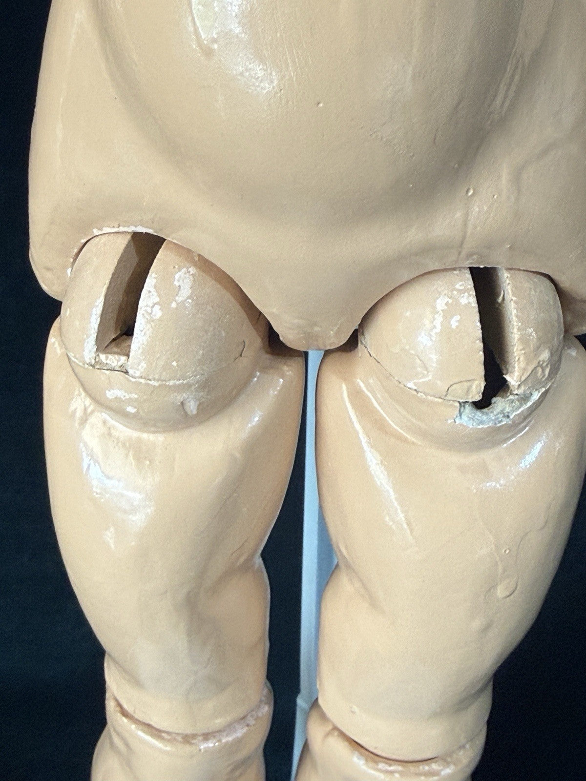 Antique German Kley Hahn Walkure 24” Doll Bisque Head Composition Body
