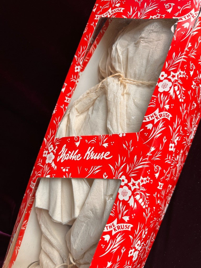 Rare Vintage German 20” Kathe Kruse Träumerchen Sand Filled Hospital Baby Doll