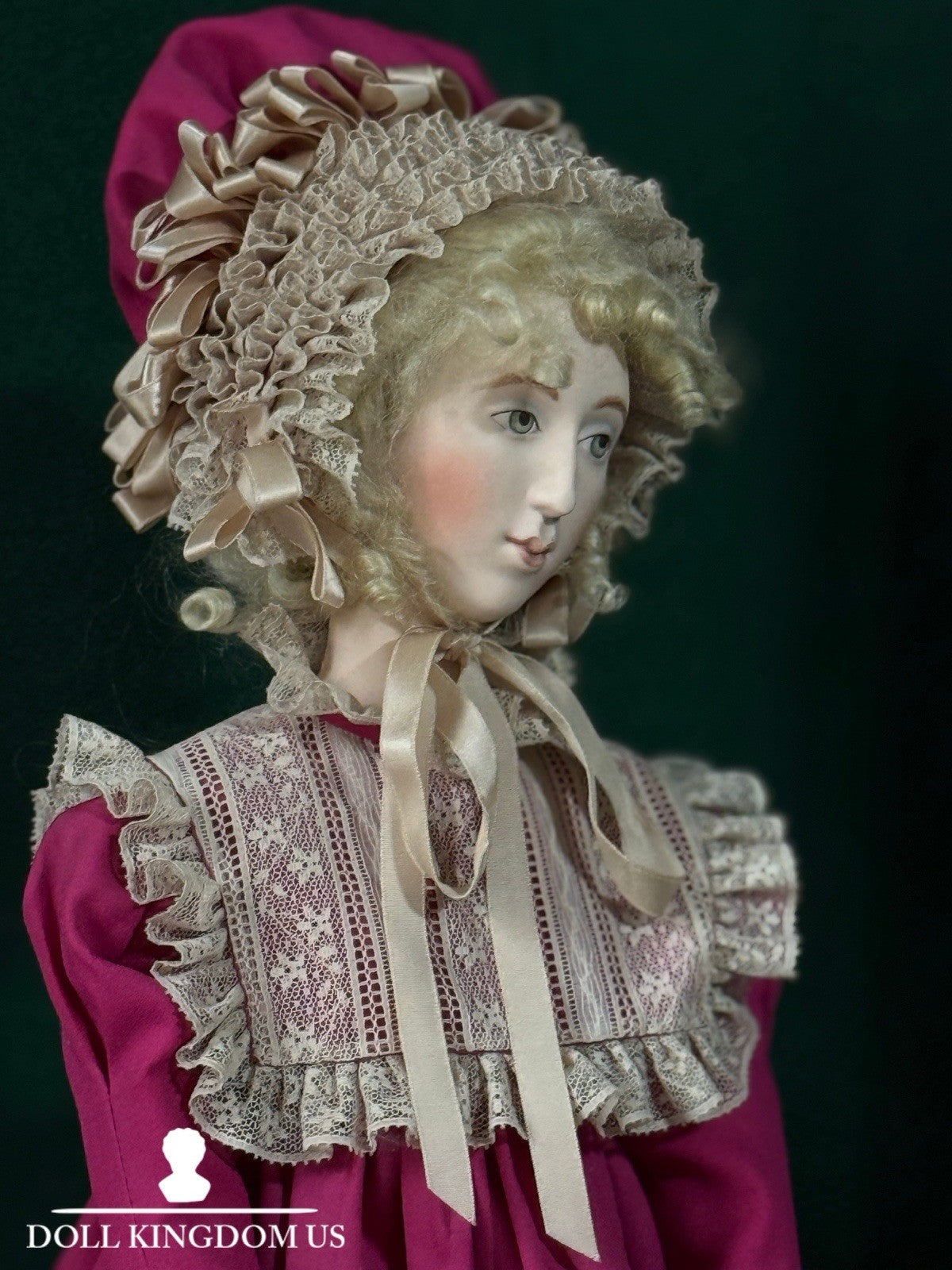 Artist “Lady Marion” Mold Porcelain 21” Doll by Betty Bailey Originals