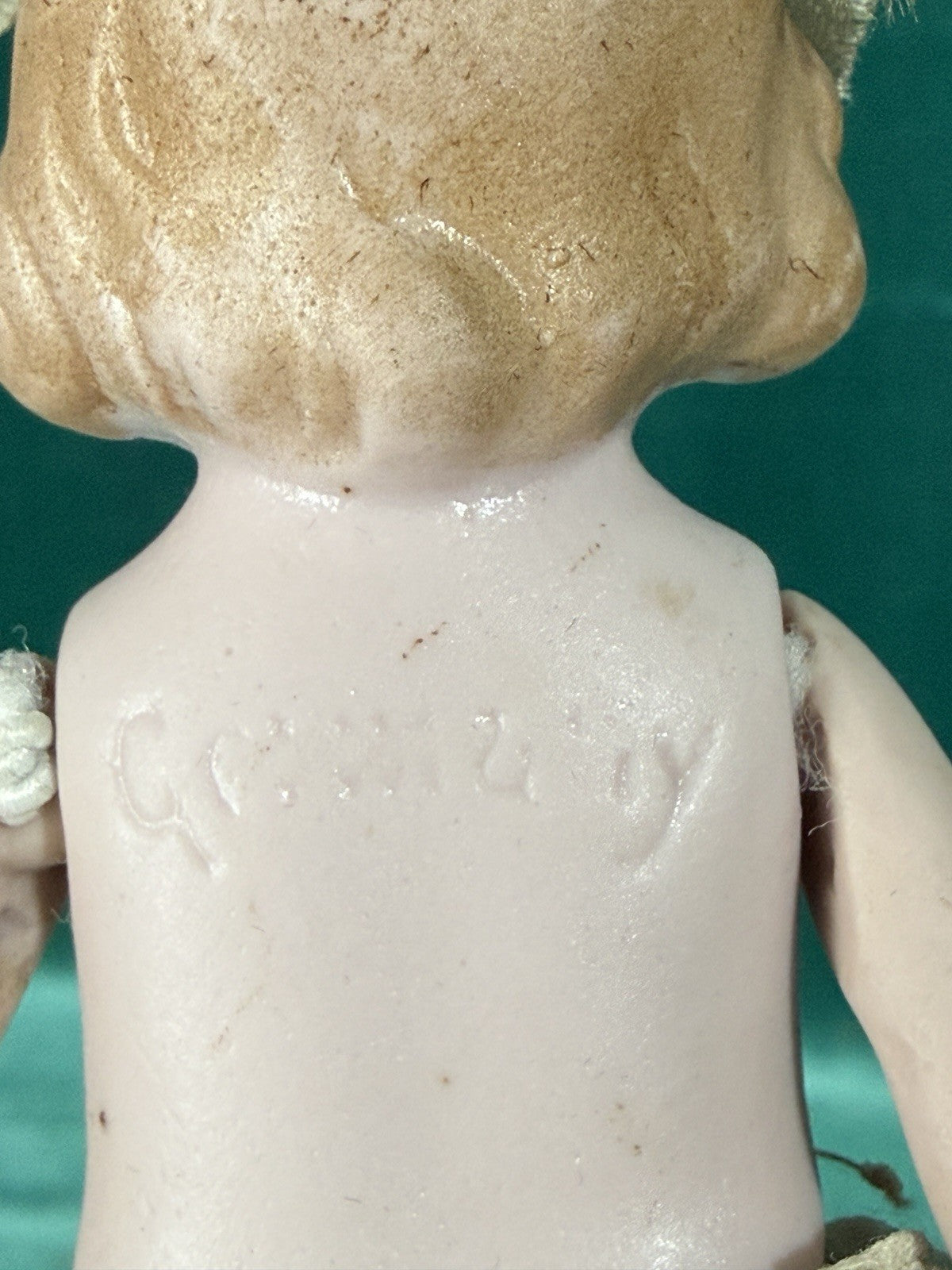 Lot Of 2 Antique German 4.5” All Bisque Limbach Mignonette Dolls