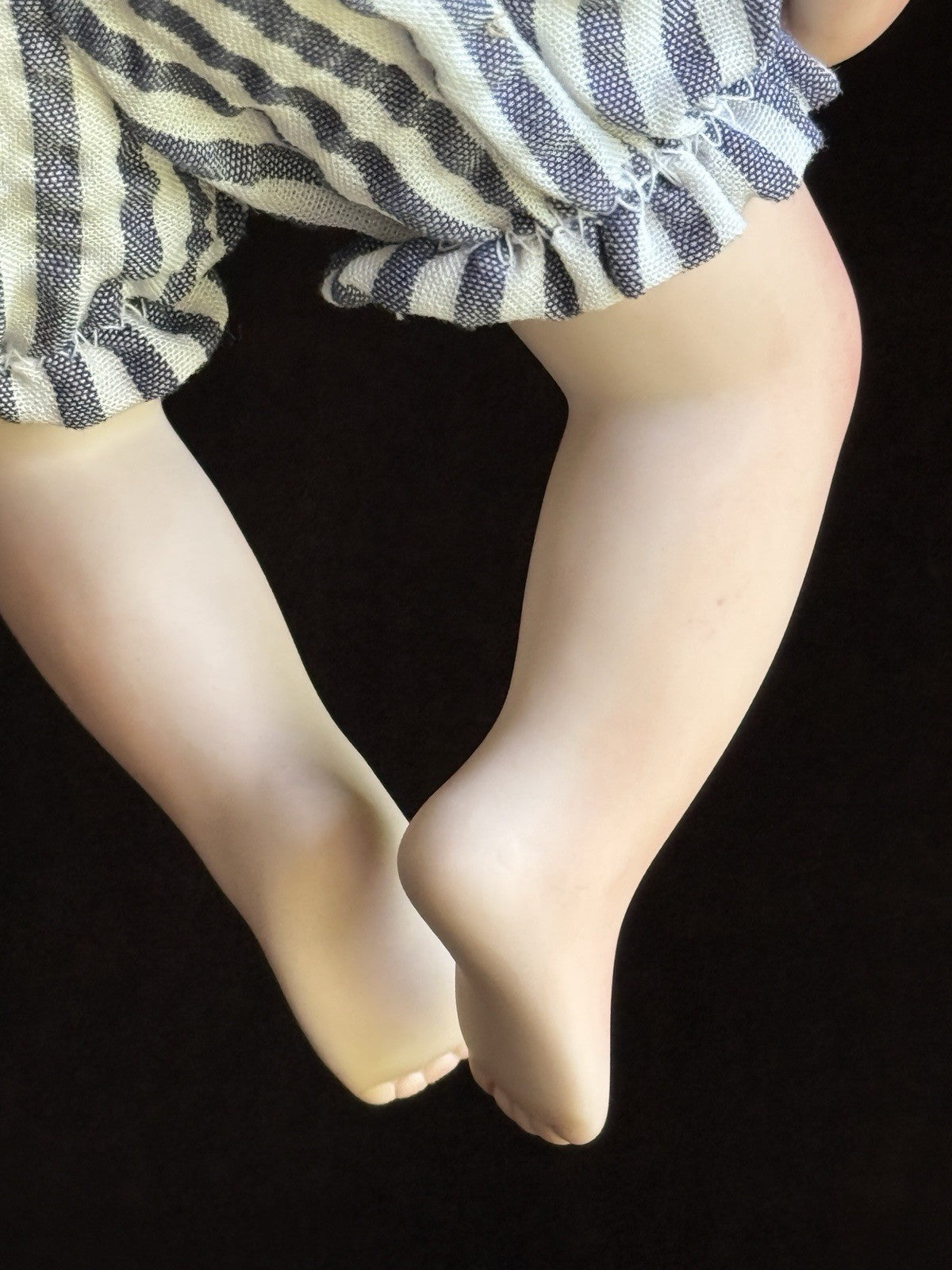 Set of 2 Porcelain Cloth Dolls by Artist Verena Eising