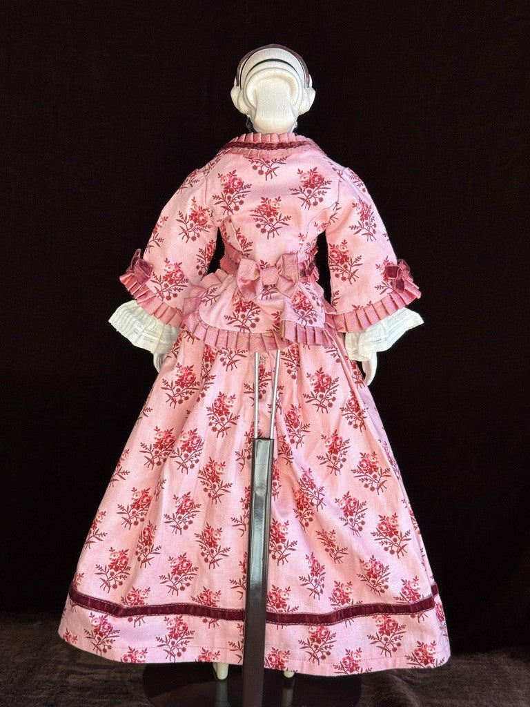 Vintage 19” Ruth Bartlome Porcelain Reproduction of Parian Fashion Lady Doll