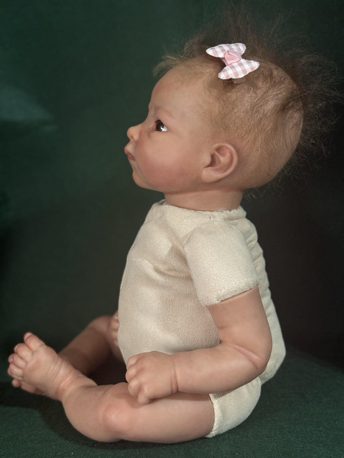 Realistic Reborn 18” Silicone Baby Girl Doll By “The Cradle"